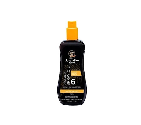 AUSTRALIAN GOLD SPF 6 SPRAY OIL WITH CARROT OIL