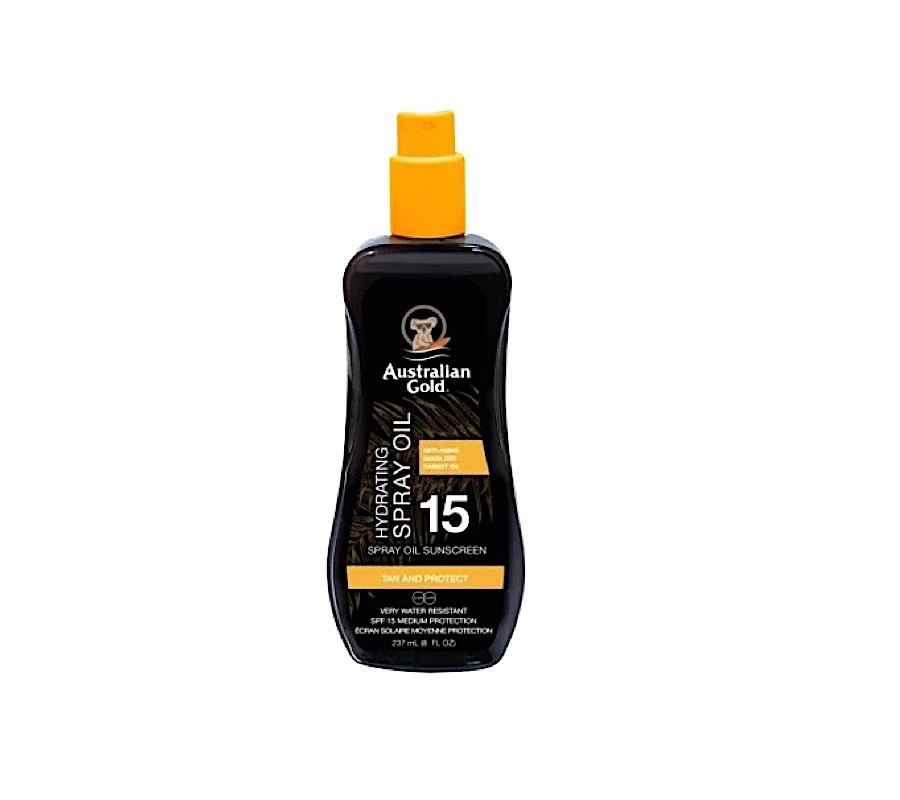 AUSTRALIAN GOLD SPF 15 SPRAY OIL WITH CARROT OIL